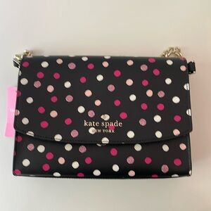 Carson Glimmer Dot Print Purse
